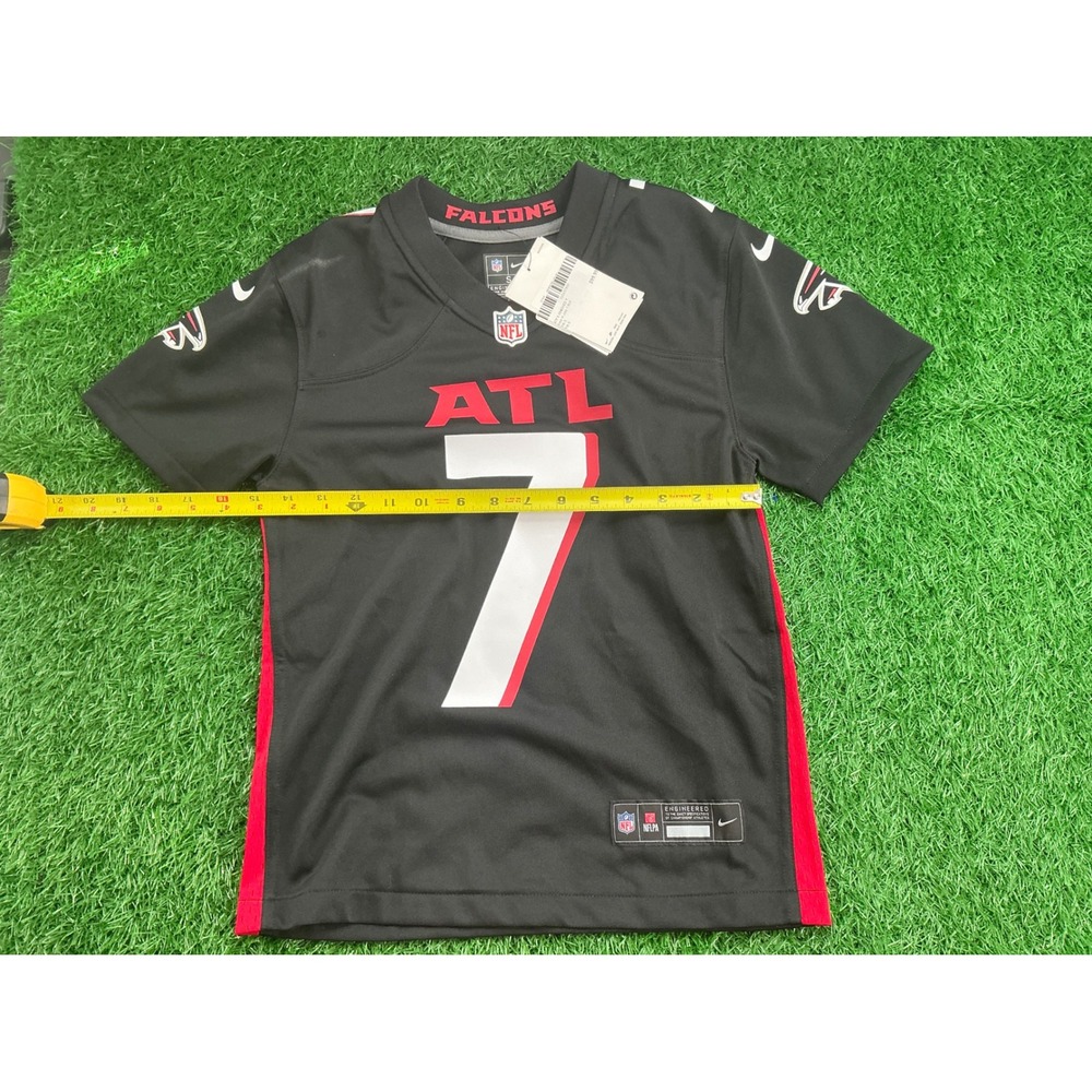 Nike Atlanta Falcons Bijan Robinson7 NFL Jersey Kids Youth Small Black 9Z1B7N1P6